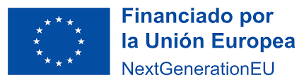 Logo Financiado por la la Unión Europea NextGenerationEU