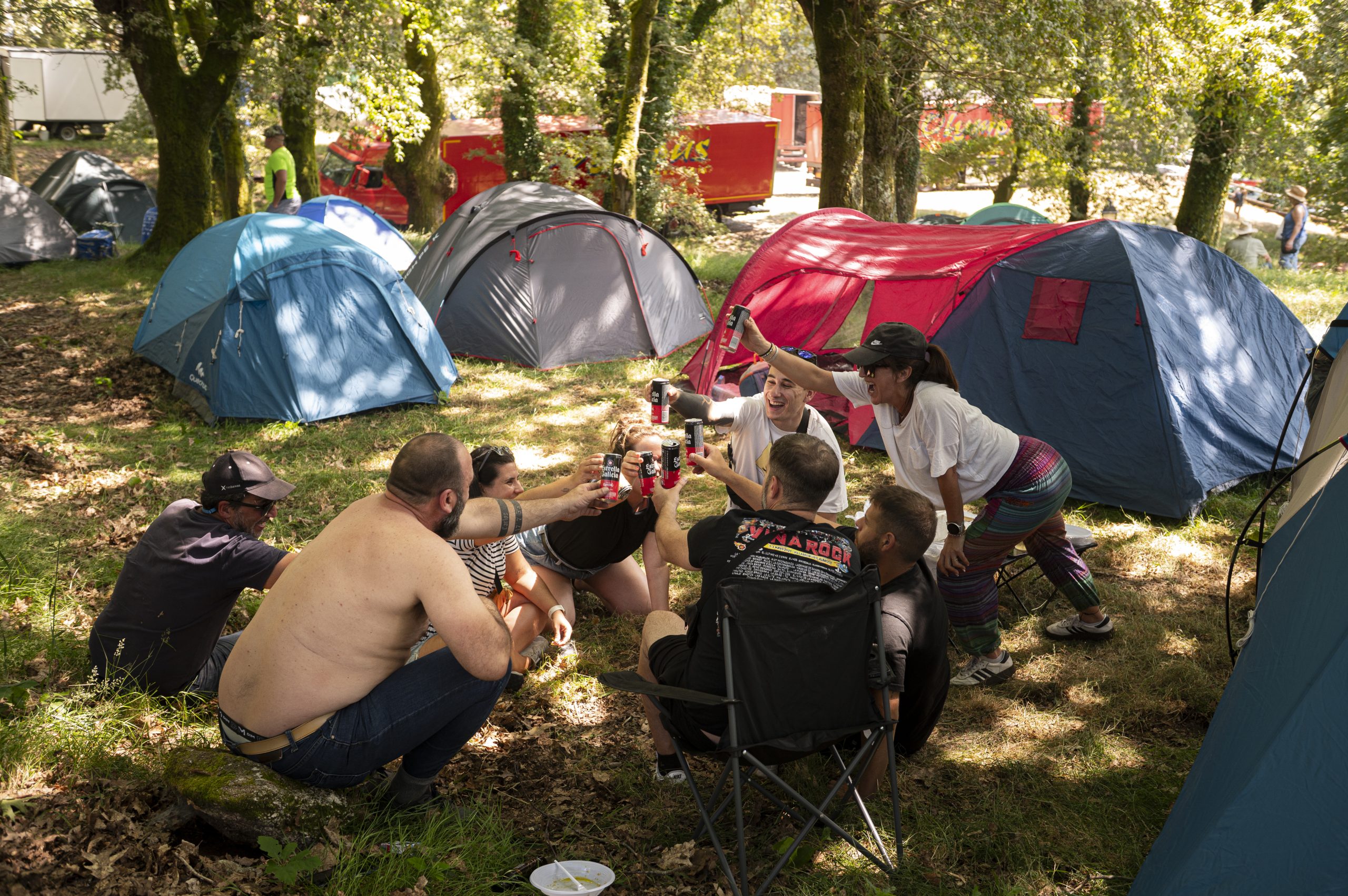 A acampada